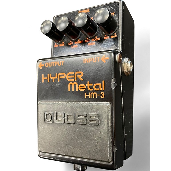 Used BOSS Used BOSS HM3 Hyper Metal Distortion Effect Pedal