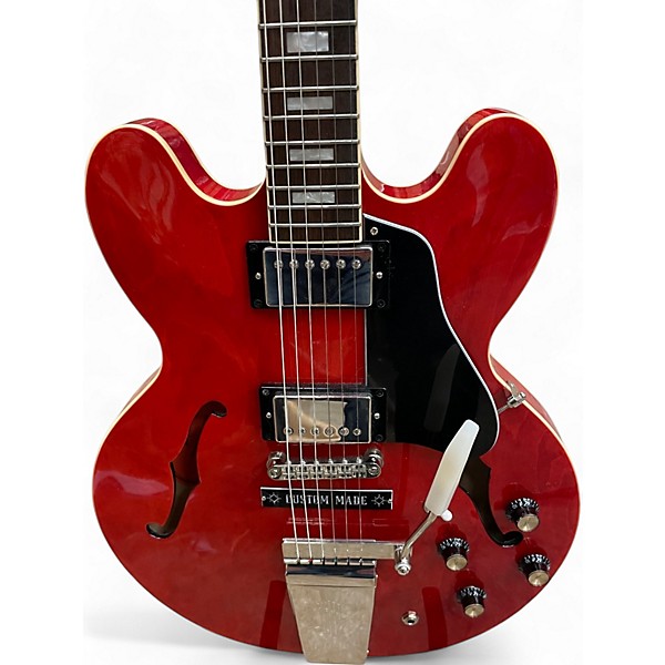 Used Epiphone Used Epiphone Joe Bonamassa 1962 ES-335 Faded Cherry Hollow Body Electric Guitar