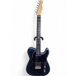 Used Fender American Professional II Telecaster Blue Sparkle Solid Body Electric Guitar