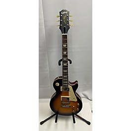 Used Epiphone Used Epiphone 1959 Reissue Les Paul Standard Aged Dark Burst Solid Body Electric Guitar