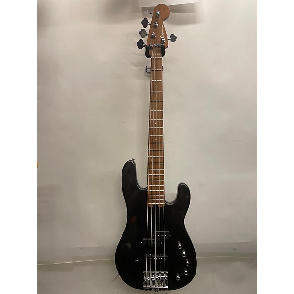 Used Charvel Used Charvel Pro-Mod San Dimas PJ V Metallic Black Electric Bass Guitar