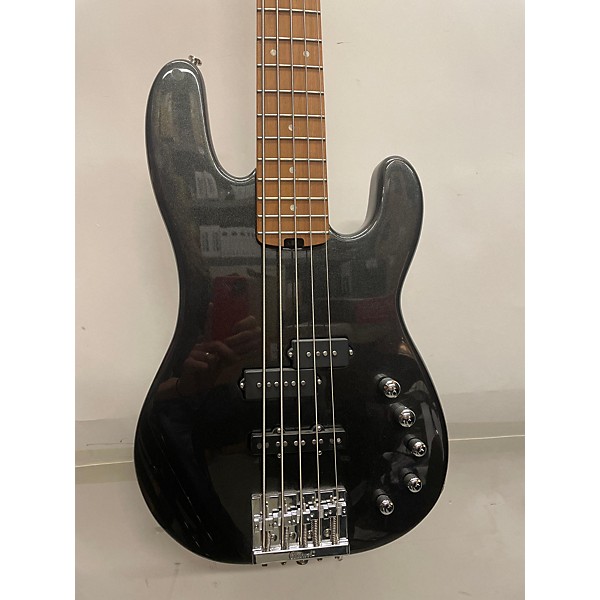 Used Charvel Used Charvel Pro-Mod San Dimas PJ V Metallic Black Electric Bass Guitar