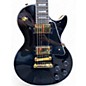 Used Epiphone Used Epiphone Les Paul Custom Black and Gold Solid Body Electric Guitar