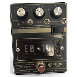 Used Walrus Audio EB-10 Preamp Effect Pedal