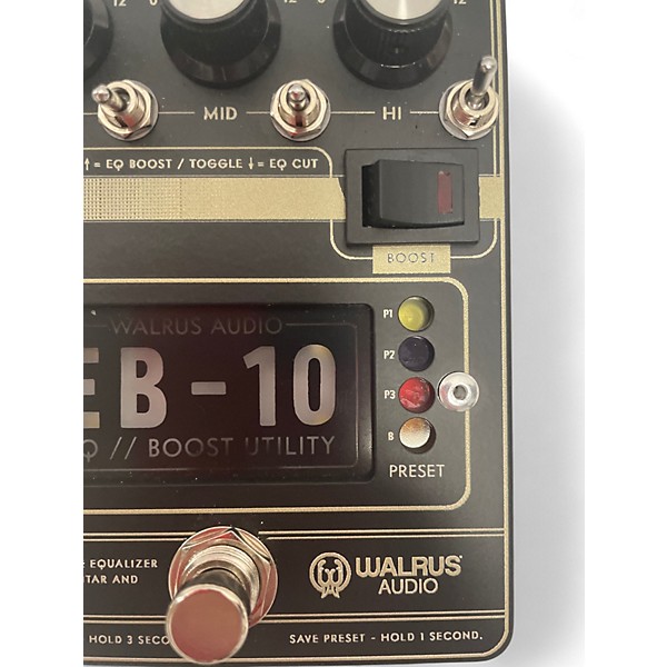 Used Walrus Audio EB-10 Preamp Effect Pedal