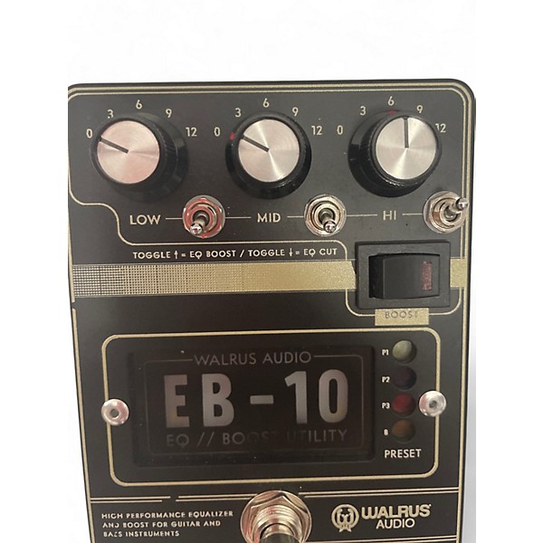 Used Walrus Audio EB-10 Preamp Effect Pedal