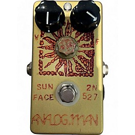 Used Analogman Sun Facwe 2N527 Effect Pedal