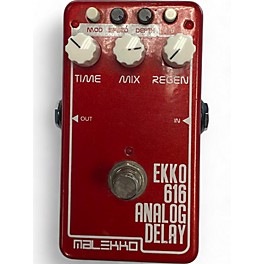 Used Malekko Heavy Industry Used Malekko Heavy Industry Ekko 616 MKII Dark Analog Delay Effect Pedal