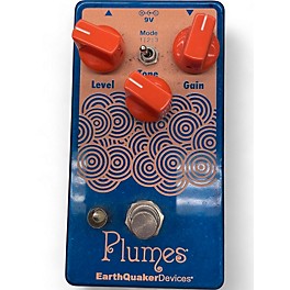 Used EarthQuaker Devices Plumes Small Signal Shredder Overdrive Effect Pedal