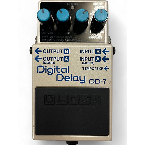 Used BOSS DD7 Digital Delay Effect Pedal