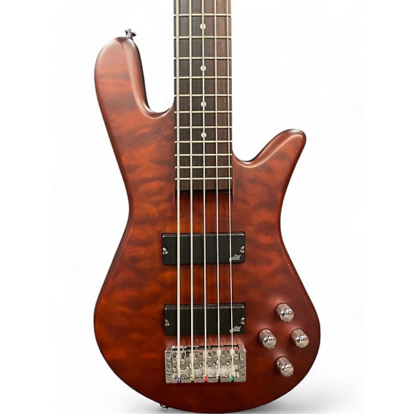 Used Spector Used Spector Legend 5 Neck Through Walnut Gloss Electric Bass Guitar