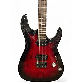 Used Schecter Guitar Research Used Schecter Guitar Research Omen Elite Black Cherry Solid Body Electric Guitar