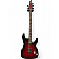 Used Schecter Guitar Research Used Schecter Guitar Research Omen Elite Black Cherry Solid Body Electric Guitar