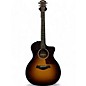 Used Taylor 214CE Deluxe 2 Color Sunburst Acoustic Electric Guitar thumbnail