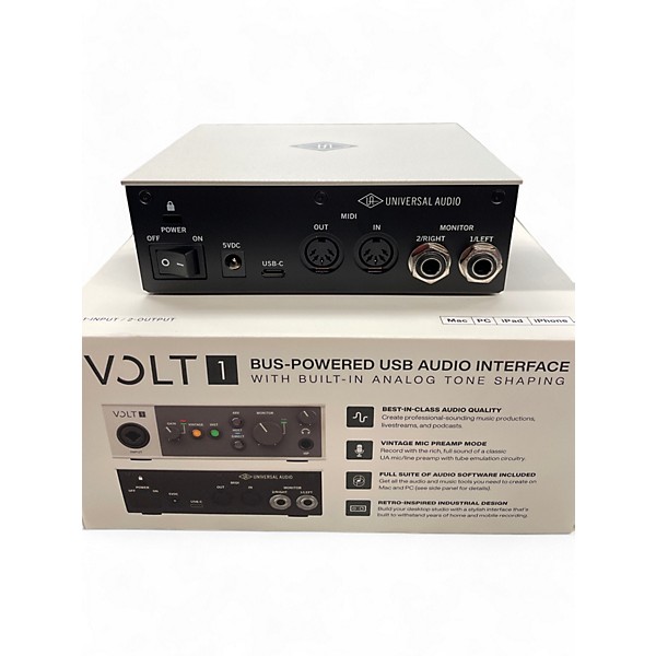 Used Universal Audio Used Universal Audio volt 1 Audio Interface