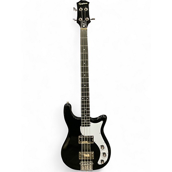 Used Epiphone Embassy Pro Black Electric Bass Guitar