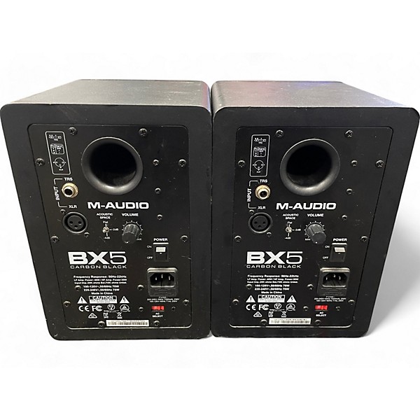 Used M-Audio BX5 Pair Powered Monitor