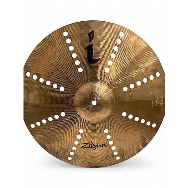 Used Zildjian 17in i trash crash Cymbal