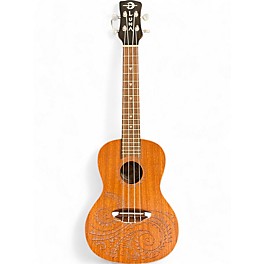 Used Luna Used Luna Concert Tattoo Natural Ukulele