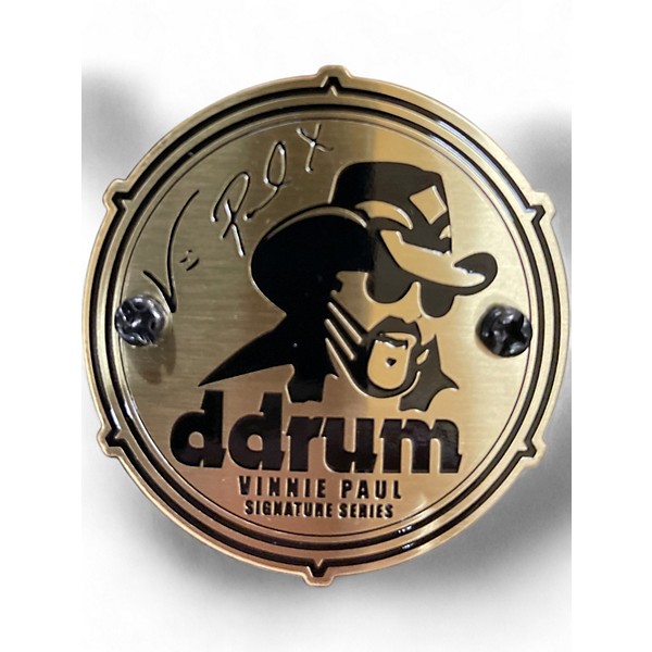 Used ddrum Used ddrum 14X8 Vinnie Paul Signature Snare Yellow Tiger Drum