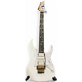 Used Ibanez Used 2024 Ibanez JEM7VP White Solid Body Electric Guitar