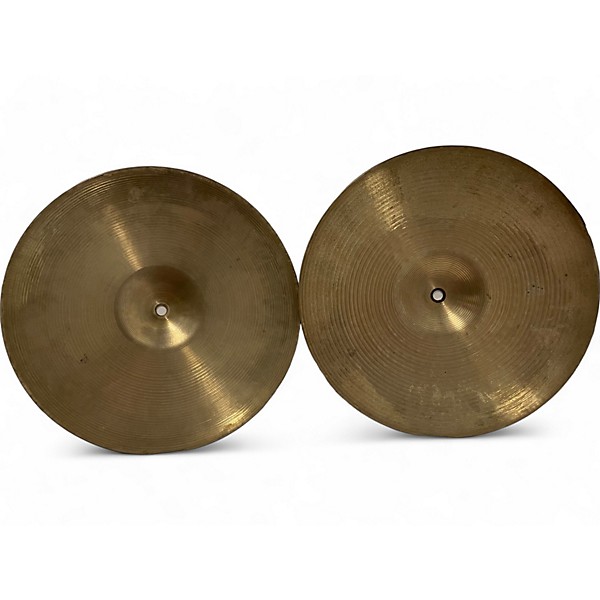 Used Zildjian Used Zildjian 14in New Beat Hi Hat Pair Cymbal