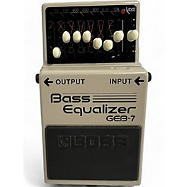 Used BOSS Used BOSS GEB7 7 Band Bass Equalizer Bass Effect Pedal