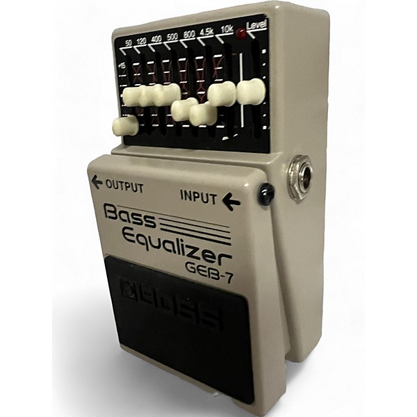 Used BOSS Used BOSS GEB7 7 Band Bass Equalizer Bass Effect Pedal