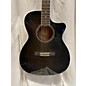 Used Guild Used Guild OM-260CE Black Acoustic Electric Guitar