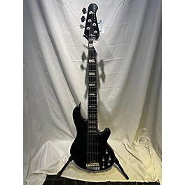 Used Lakland 55-02 Skyline Series 5 String Black Electric Bass Guitar