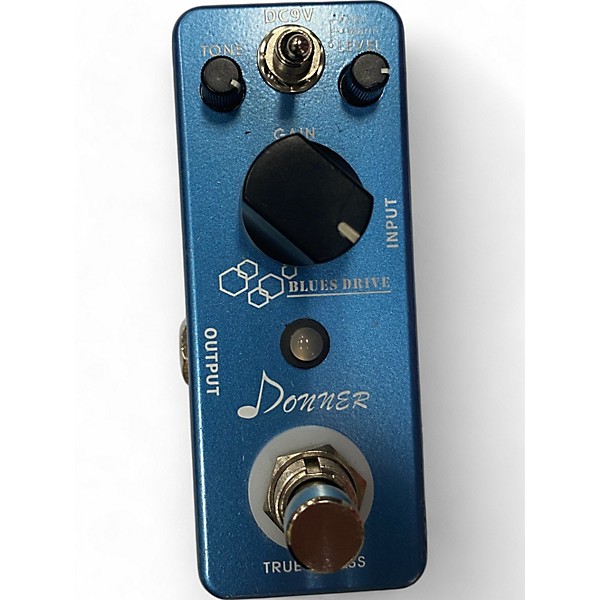 Used Donner Blues Drive Effect Pedal