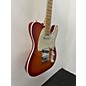 Used Fender American Elite Telecaster Aged Cherry Burst Solid Body Electric Guitar