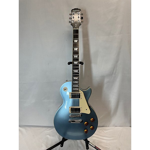 Used Epiphone Used 2017 Epiphone Les Paul Standard Pelham Blue Solid Body Electric Guitar