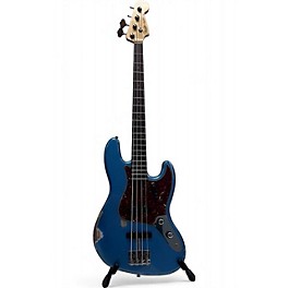 Used Fender Used 2021 Fender 1960 Jazz Bass Relic Limited Lake Placid Blue Electric Bass Guitar