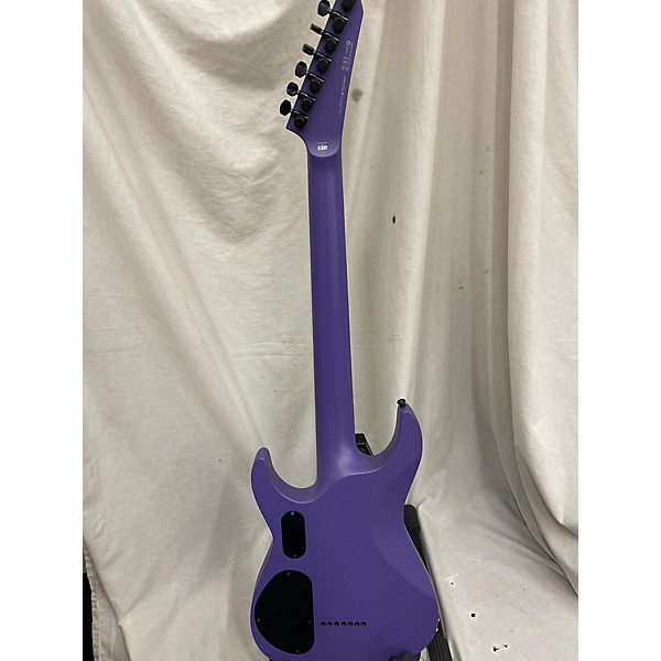 Used ESP Used ESP LTD SC607B 7 String Baritone Purple Solid Body Electric Guitar