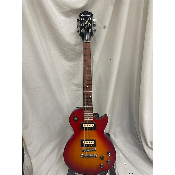 Used Epiphone Used Epiphone Les Paul Studio LT Cherry Sunburst Solid Body Electric Guitar