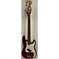 Used Fender Used Fender Standard Precision Bass Candy Apple Red Electric Bass Guitar thumbnail