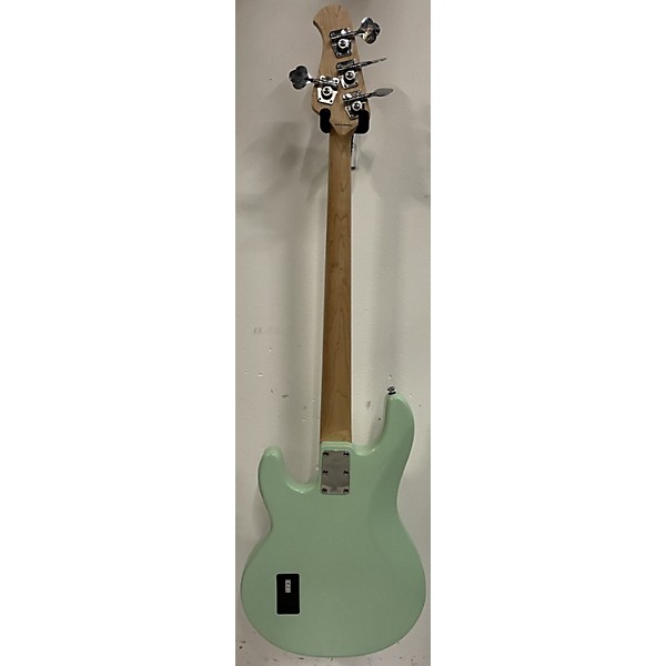 Used Sterling by Music Man Used Sterling By Music Man Stingray Surf Green Electric Bass Guitar