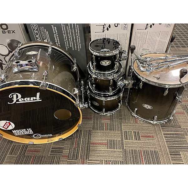 Used Pearl Used Pearl 5 piece Vision Midnight Fade Midnight Fade Drum Kit