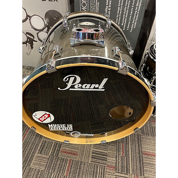 Used Pearl Used Pearl 5 piece Vision Midnight Fade Midnight Fade Drum Kit