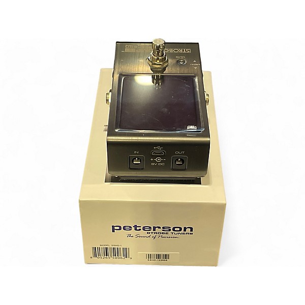 Used Peterson Used Peterson strobostomp Tuner Pedal