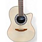 Used Ovation Used Ovation 1528D Off White Acoustic Electric Guitar