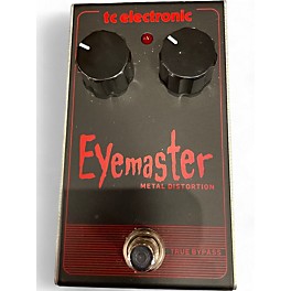 Used TC Electronic Used TC Electronic Eyemaster Metal Distortion Effect Pedal