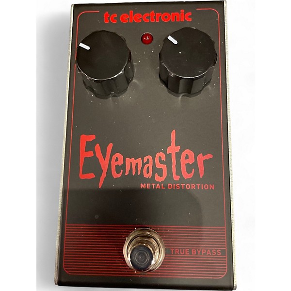 Used TC Electronic Used TC Electronic Eyemaster Metal Distortion Effect Pedal