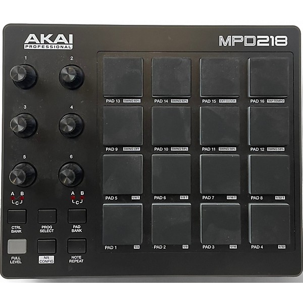 Used Akai Professional Used Akai Professional MPD218 MIDI Controller