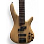 Used 2016 Ibanez SR655 Natural Electric Bass Guitar