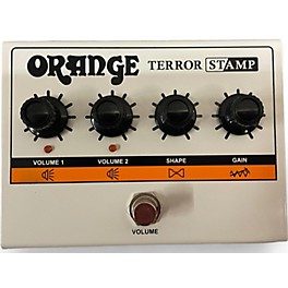 Used Orange Amplifiers Terror Stamp Footswitch