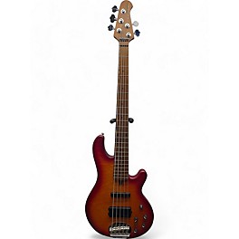 Used Lakland 55-02 Skyline Series 5 String Cherry Sunburst Electric Bass Guitar