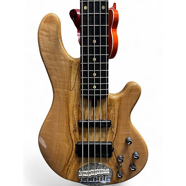 Used Lakland 55-02 Skyline Series 5 String NATURAL Electric Bass Guitar