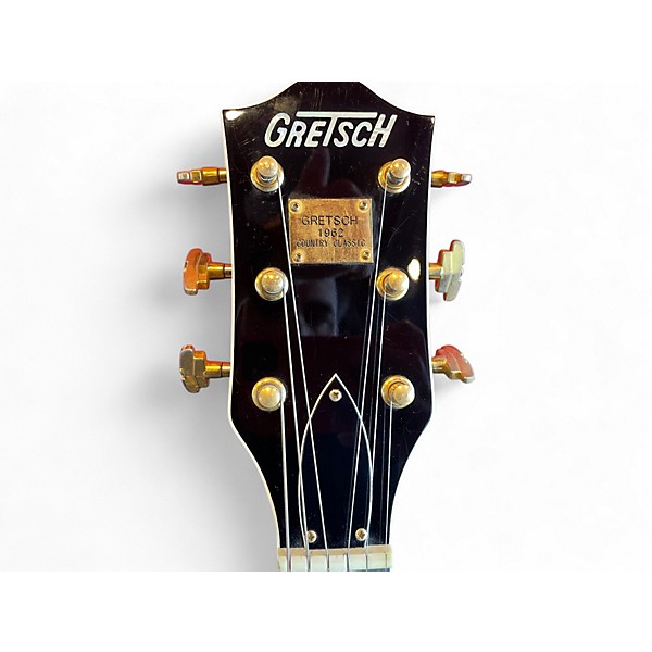 Used Gretsch Guitars Used Gretsch Guitars G6122-1962 1962 Country Classic Walnut Hollow Body Electric Guitar